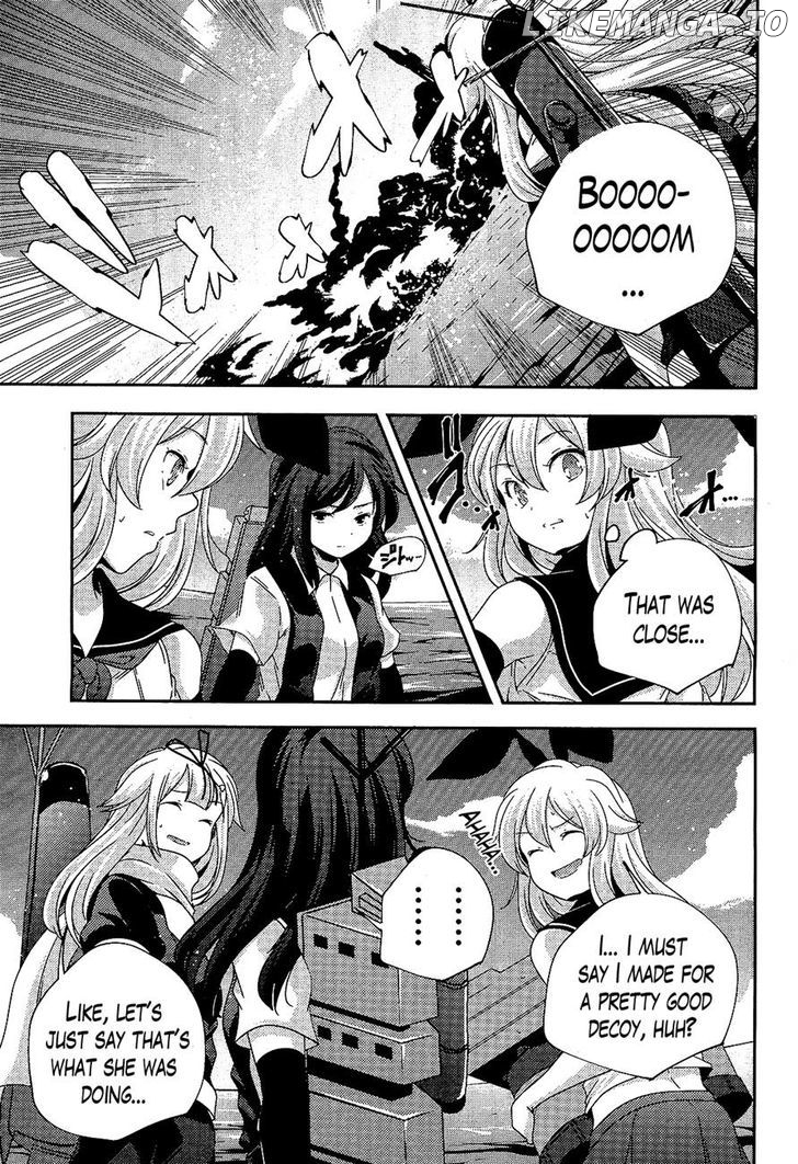 Kantai Collection - Kankore - Shimakaze Tsumujikaze no Shoujo chapter 24 - page 11