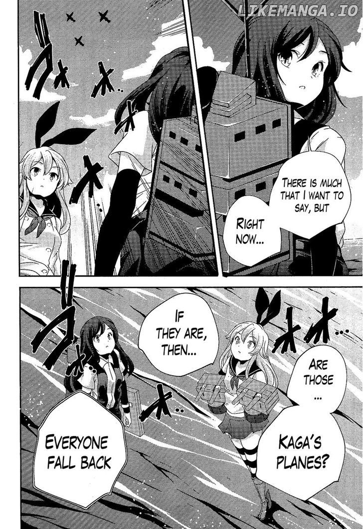 Kantai Collection - Kankore - Shimakaze Tsumujikaze no Shoujo chapter 24 - page 12
