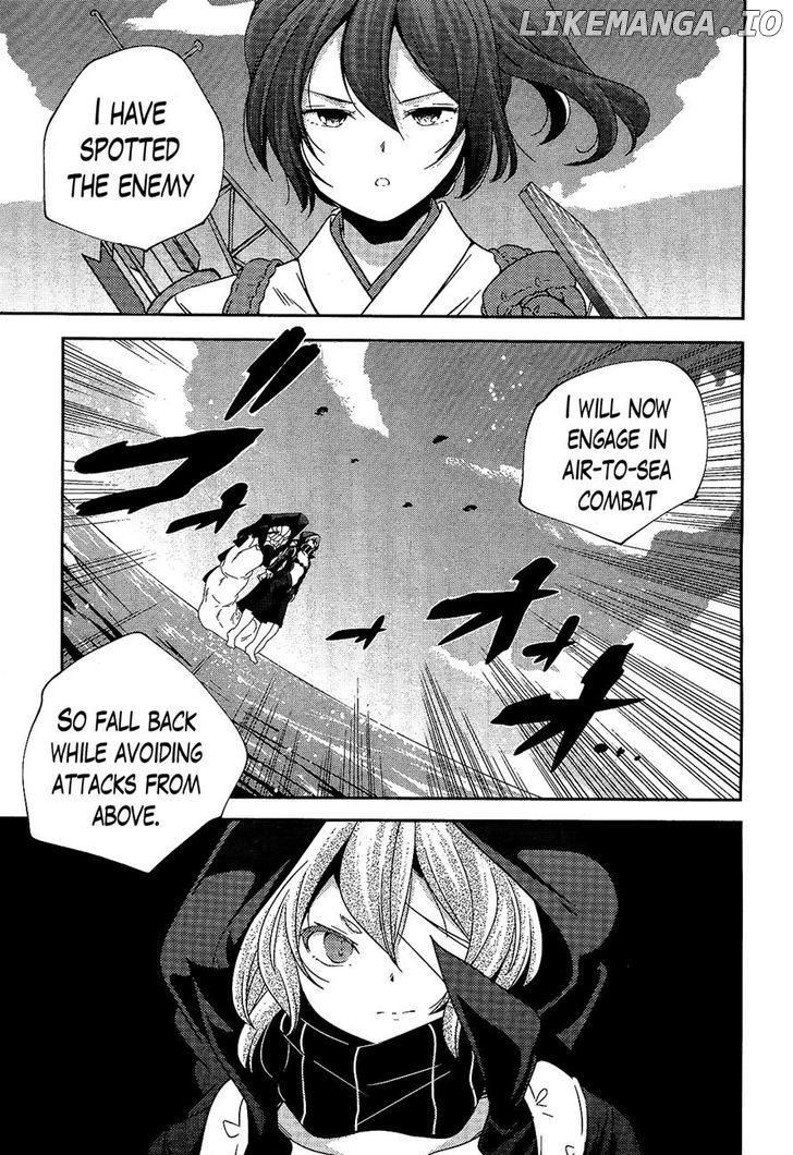 Kantai Collection - Kankore - Shimakaze Tsumujikaze no Shoujo chapter 24 - page 13
