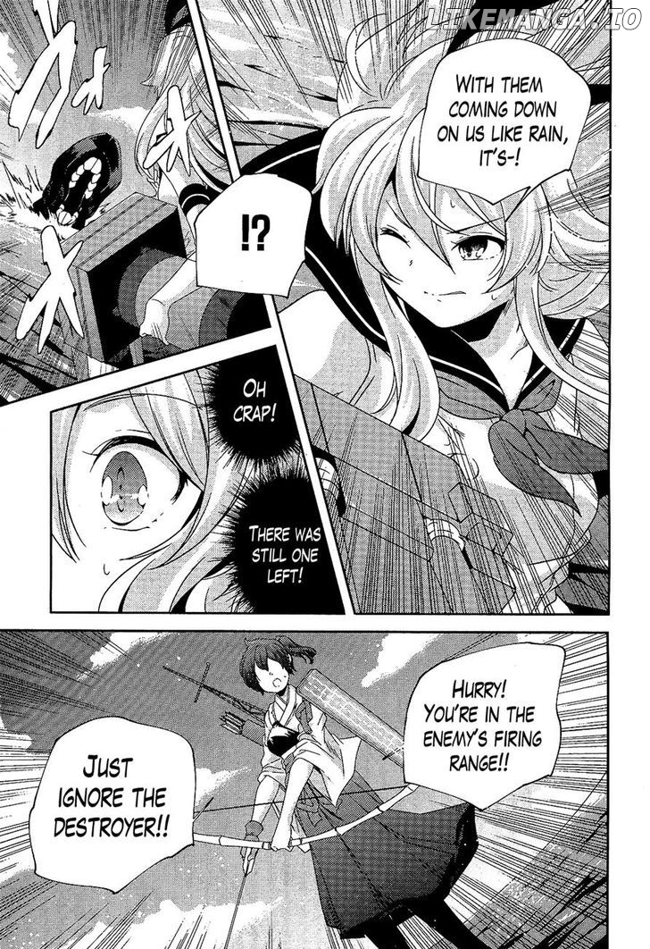 Kantai Collection - Kankore - Shimakaze Tsumujikaze no Shoujo chapter 24 - page 15