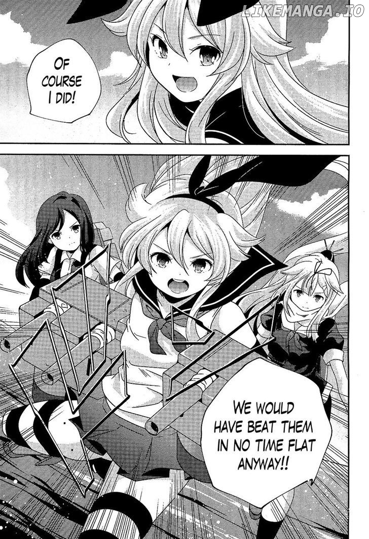 Kantai Collection - Kankore - Shimakaze Tsumujikaze no Shoujo chapter 24 - page 7