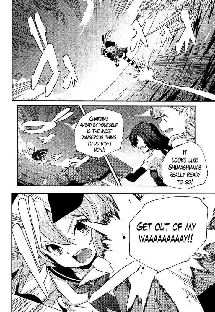 Kantai Collection - Kankore - Shimakaze Tsumujikaze no Shoujo chapter 24 - page 8