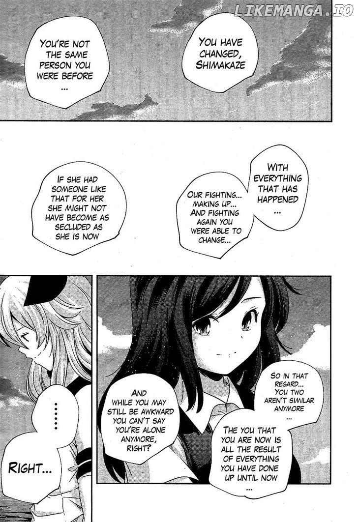 Kantai Collection - Kankore - Shimakaze Tsumujikaze no Shoujo chapter 25 - page 11