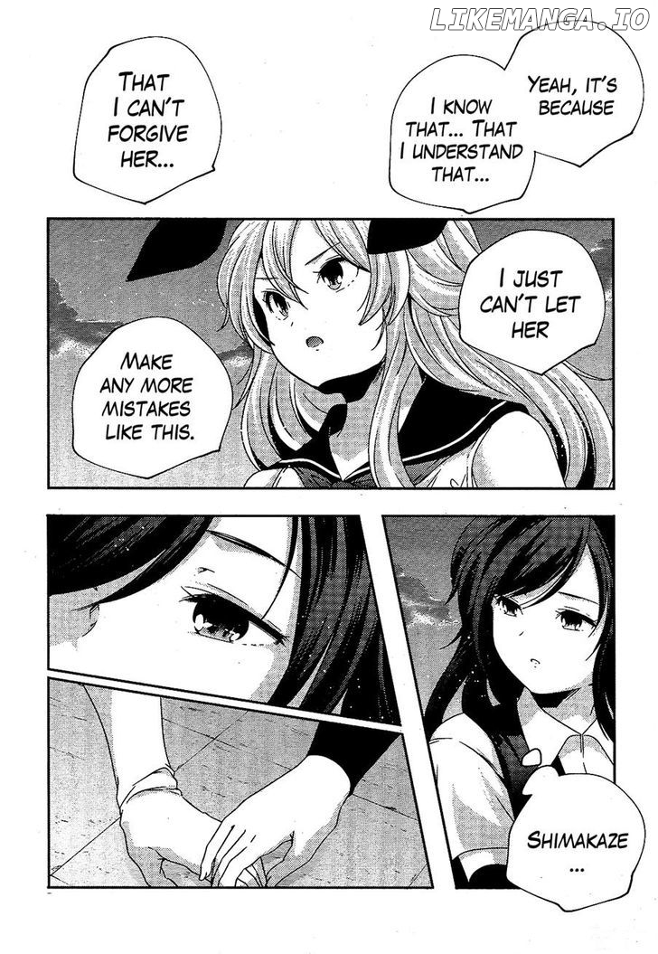 Kantai Collection - Kankore - Shimakaze Tsumujikaze no Shoujo chapter 25 - page 12