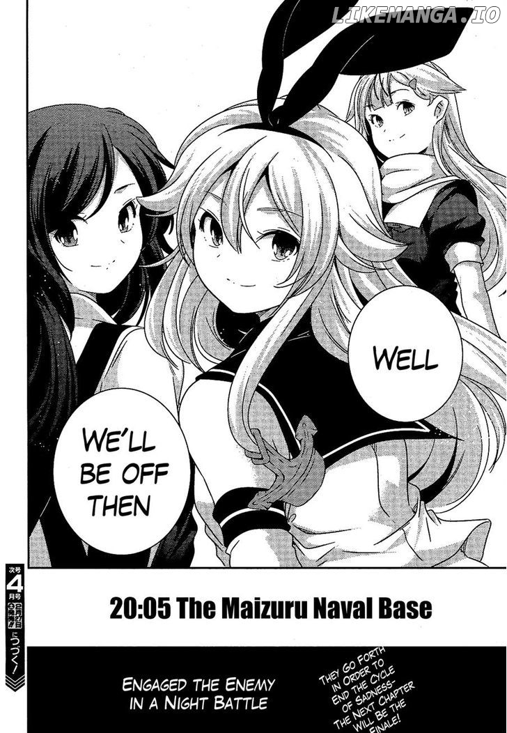 Kantai Collection - Kankore - Shimakaze Tsumujikaze no Shoujo chapter 25 - page 20