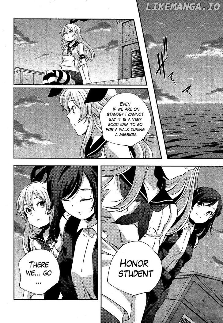 Kantai Collection - Kankore - Shimakaze Tsumujikaze no Shoujo chapter 25 - page 8