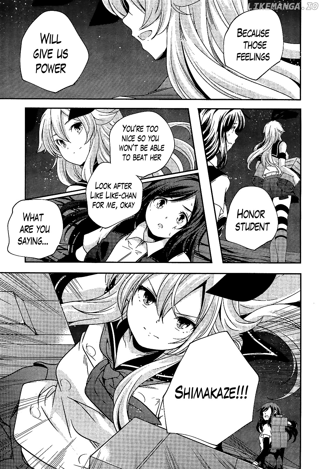 Kantai Collection - Kankore - Shimakaze Tsumujikaze no Shoujo chapter 26 - page 16