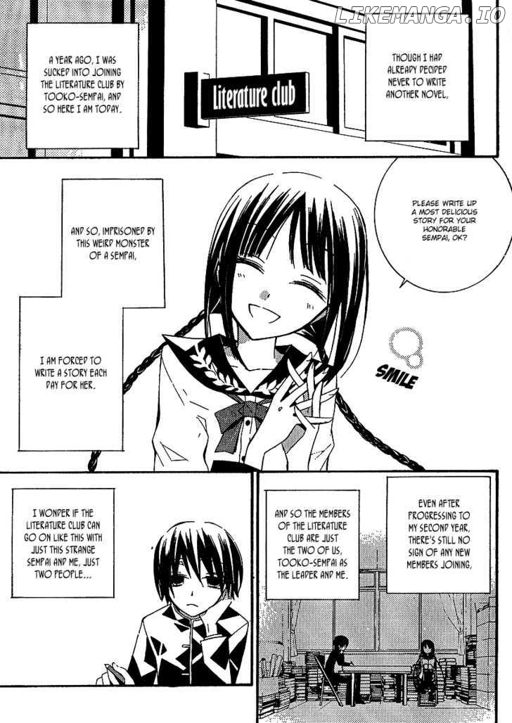 Bungaku Shoujo to Shi ni Tagari no Douke chapter 2 - page 4