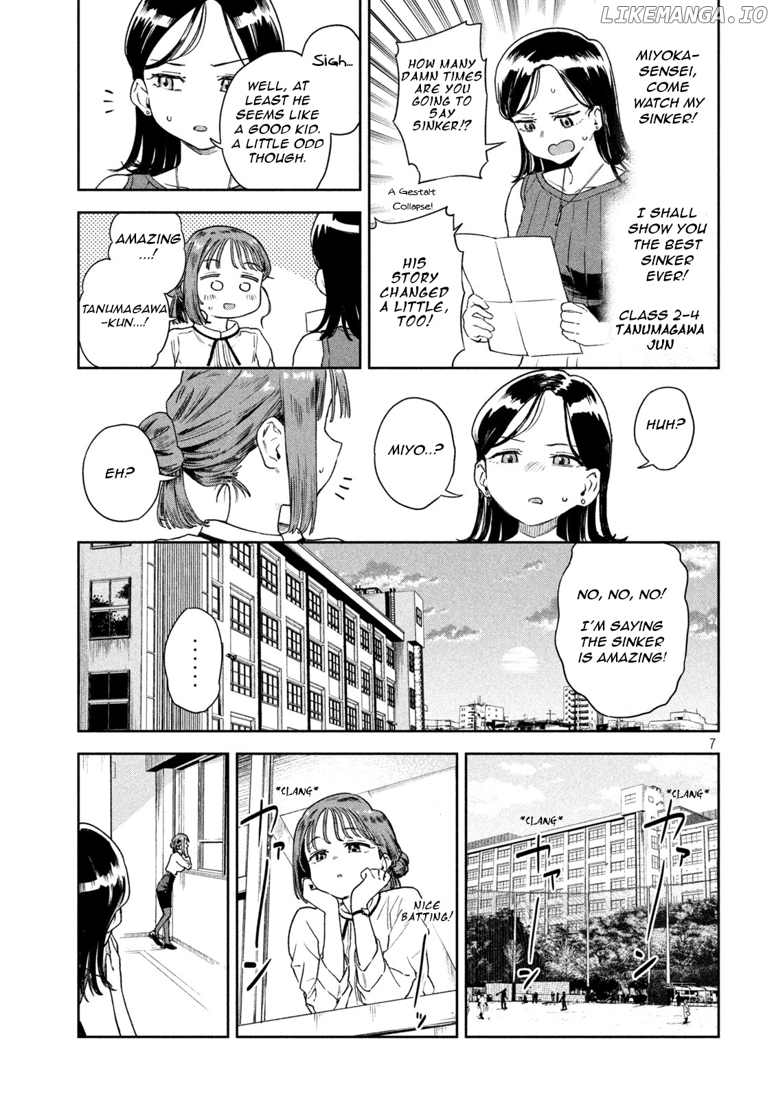 Miyo-Chan Sensei Said So Chapter 5 - page 7