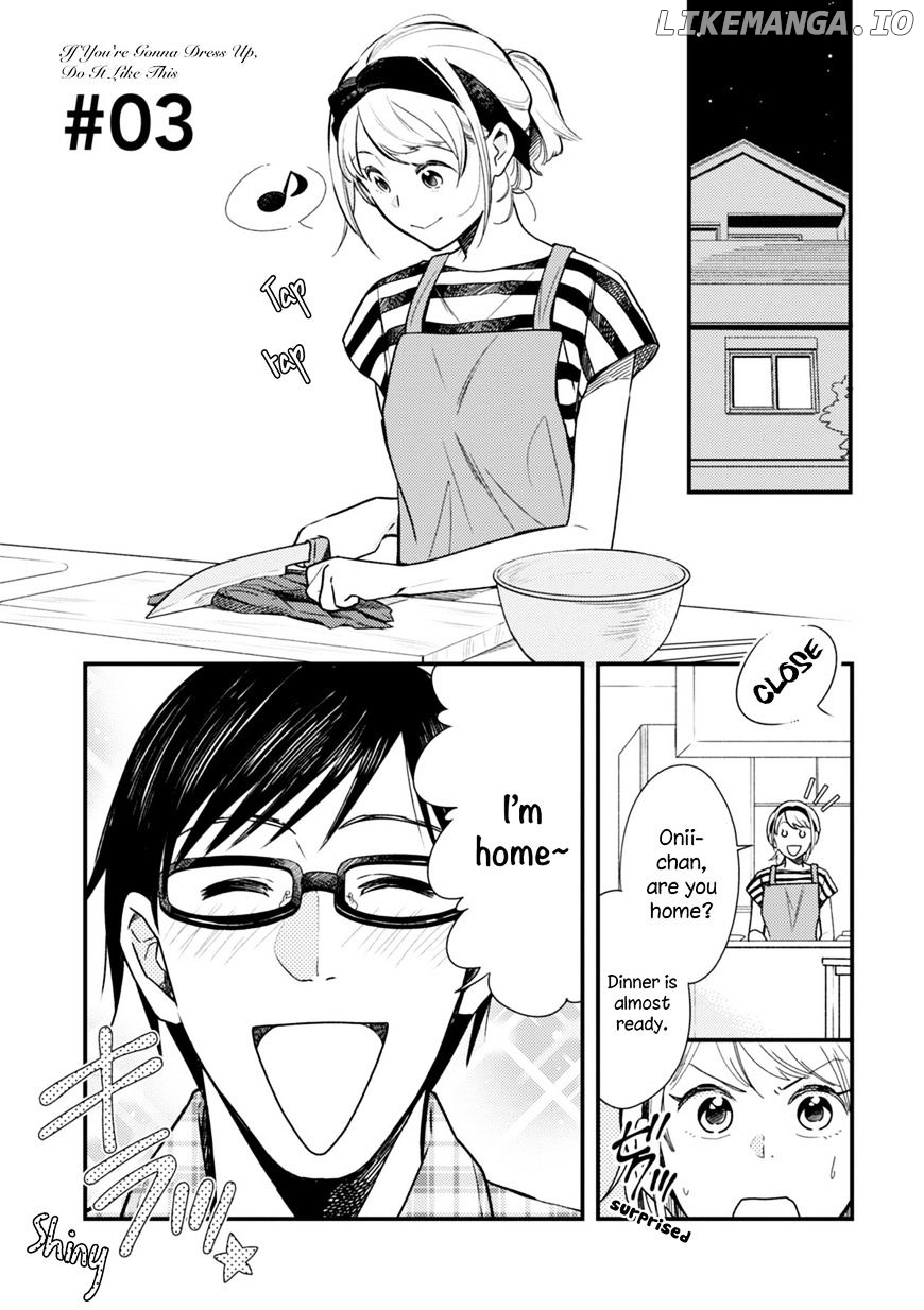 If You’re Gonna Dress Up, Do It Like This chapter 3 - page 1