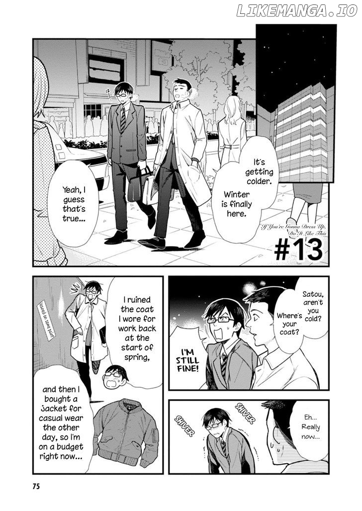 If You’re Gonna Dress Up, Do It Like This chapter 13 - page 1