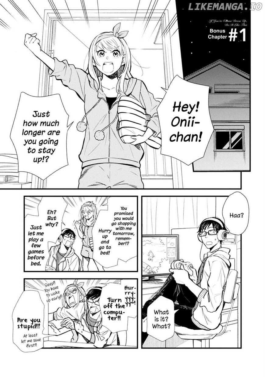 If You’re Gonna Dress Up, Do It Like This chapter 16.1 - page 1