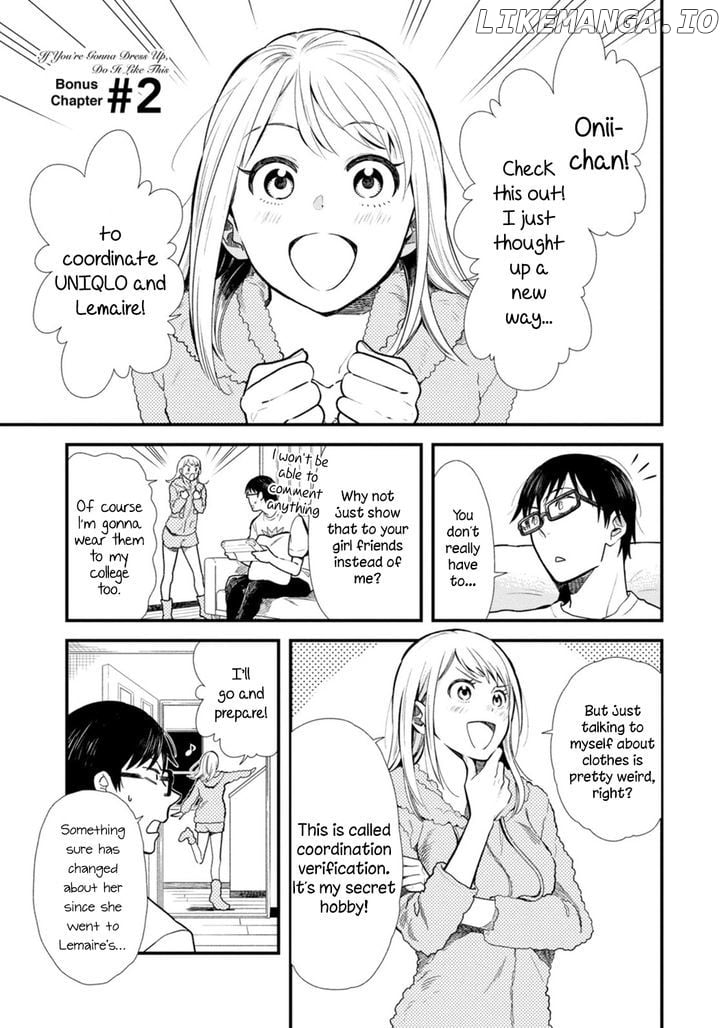 If You’re Gonna Dress Up, Do It Like This chapter 16.2 - page 1