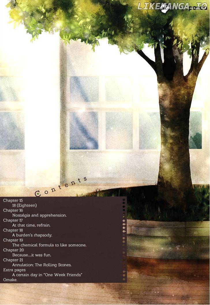 Isshuukan Friends chapter 15 - page 6