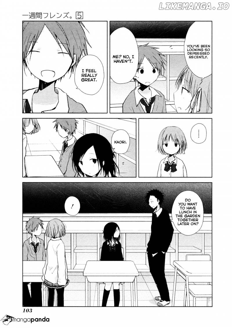 Isshuukan Friends chapter 25 - page 21
