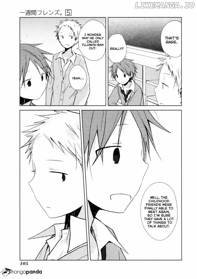 Isshuukan Friends chapter 25 - page 23