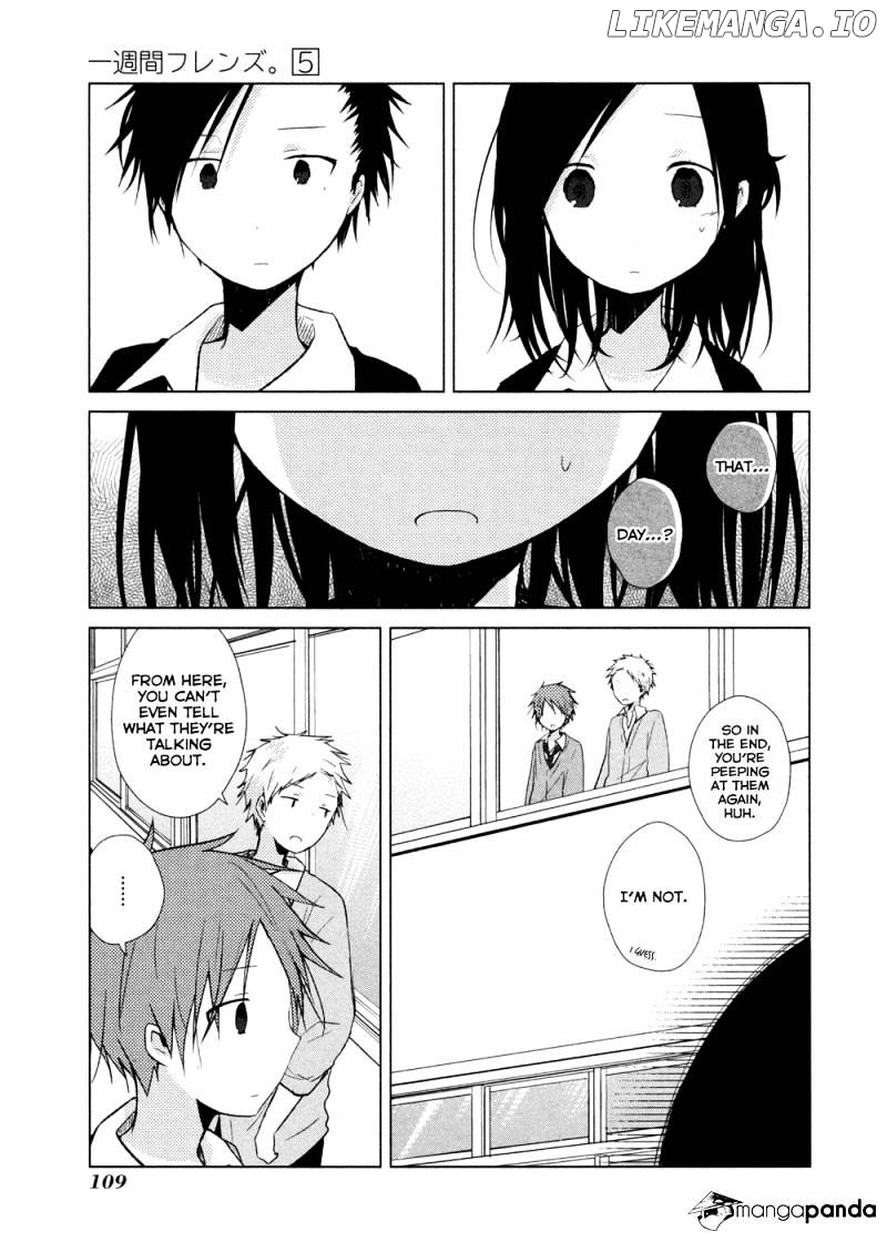 Isshuukan Friends chapter 25 - page 27