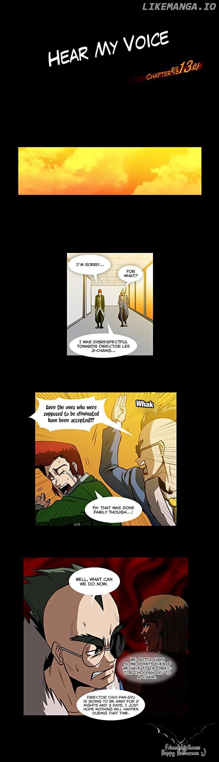 Hear My Voice chapter 13 - page 1