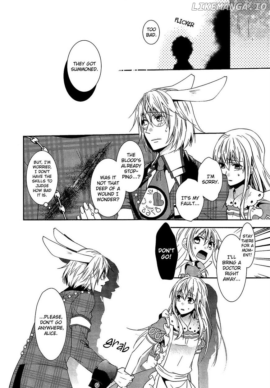 Heart no Kuni no Alice ~Tokei Usagi to Gogo no Koucha wo~ chapter 5 - page 16