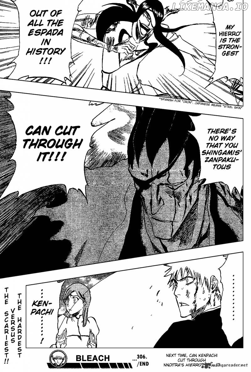 Bleach - Manga Chapter 306 - page 22