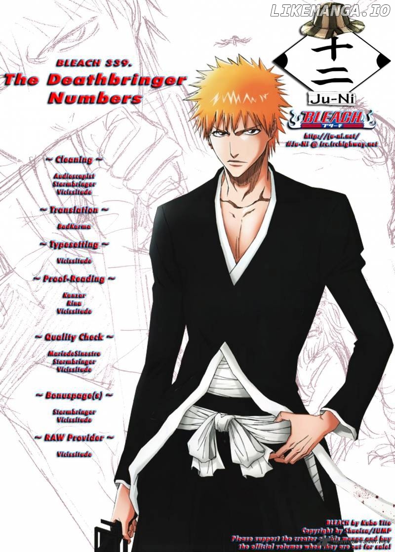 Bleach - Manga Chapter 339 - page 1