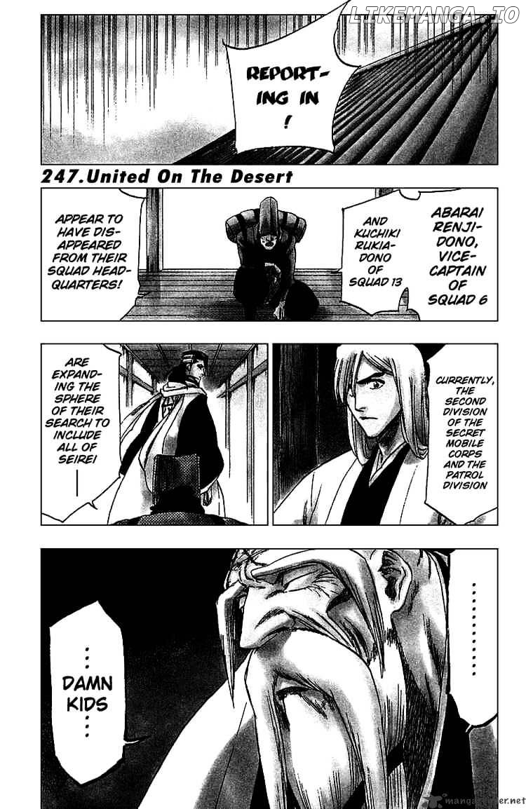 Bleach - Manga Chapter 247 - page 1