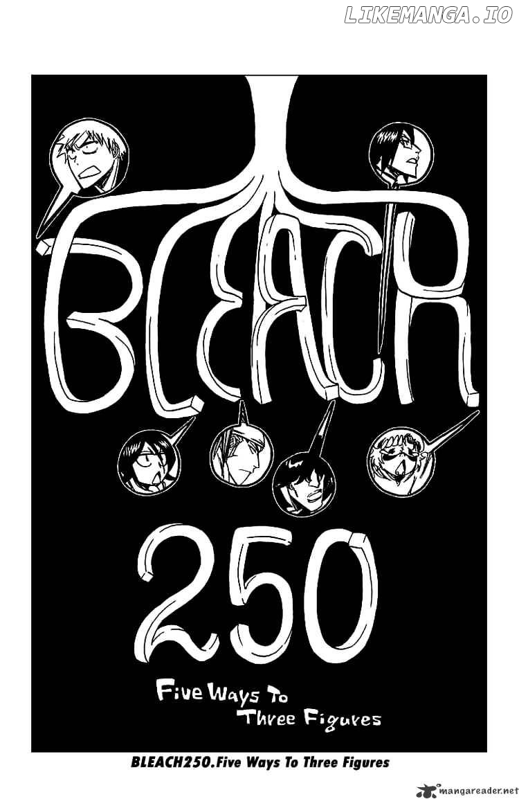Bleach - Manga Chapter 250 - page 3