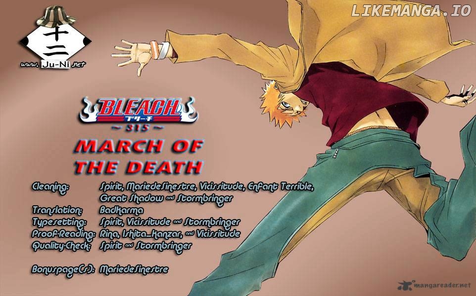 Bleach - Manga Chapter 315 - page 1