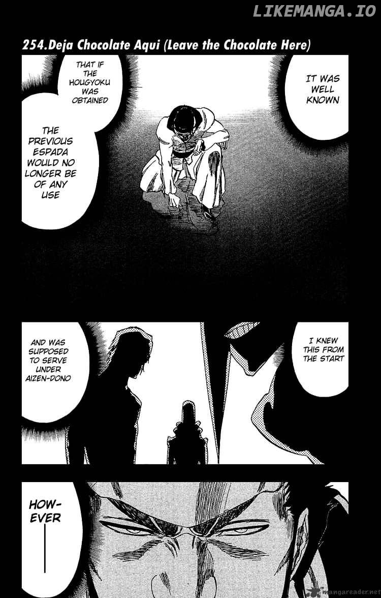 Bleach - Manga Chapter 254 - page 1