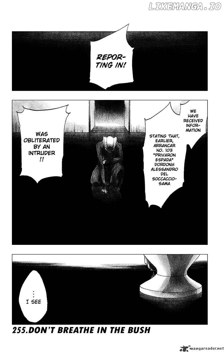 Bleach - Manga Chapter 255 - page 1