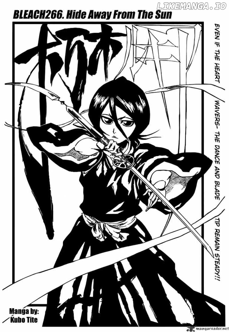 Bleach - Manga Chapter 266 - page 3