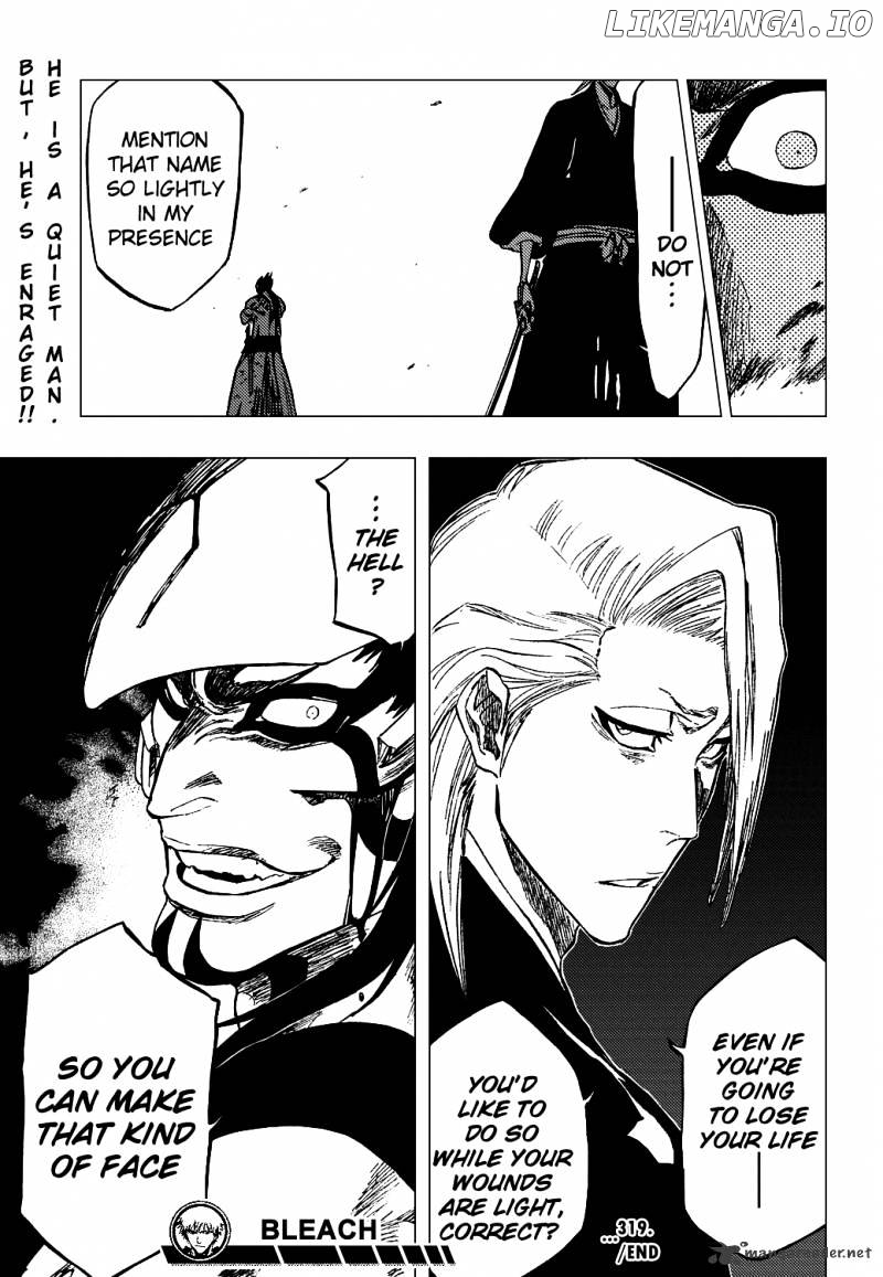 Bleach - Manga Chapter 319 - page 21