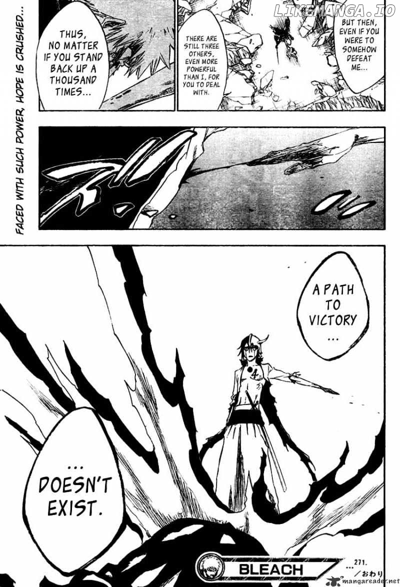 Bleach - Manga Chapter 271 - page 20
