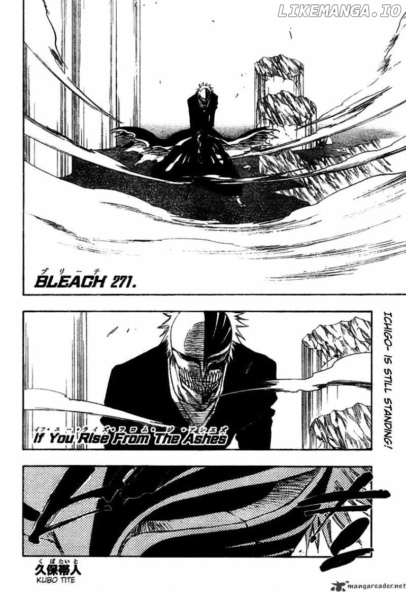 Bleach - Manga Chapter 271 - page 3