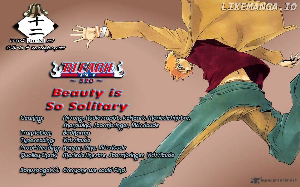 Bleach - Manga Chapter 320 - page 1