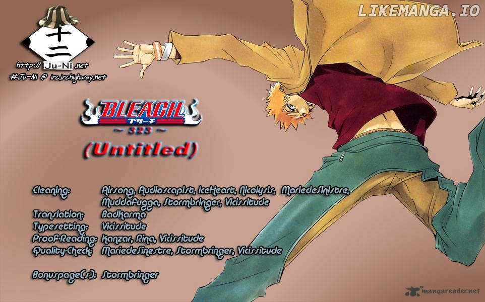 Bleach - Manga Chapter 323 - page 1