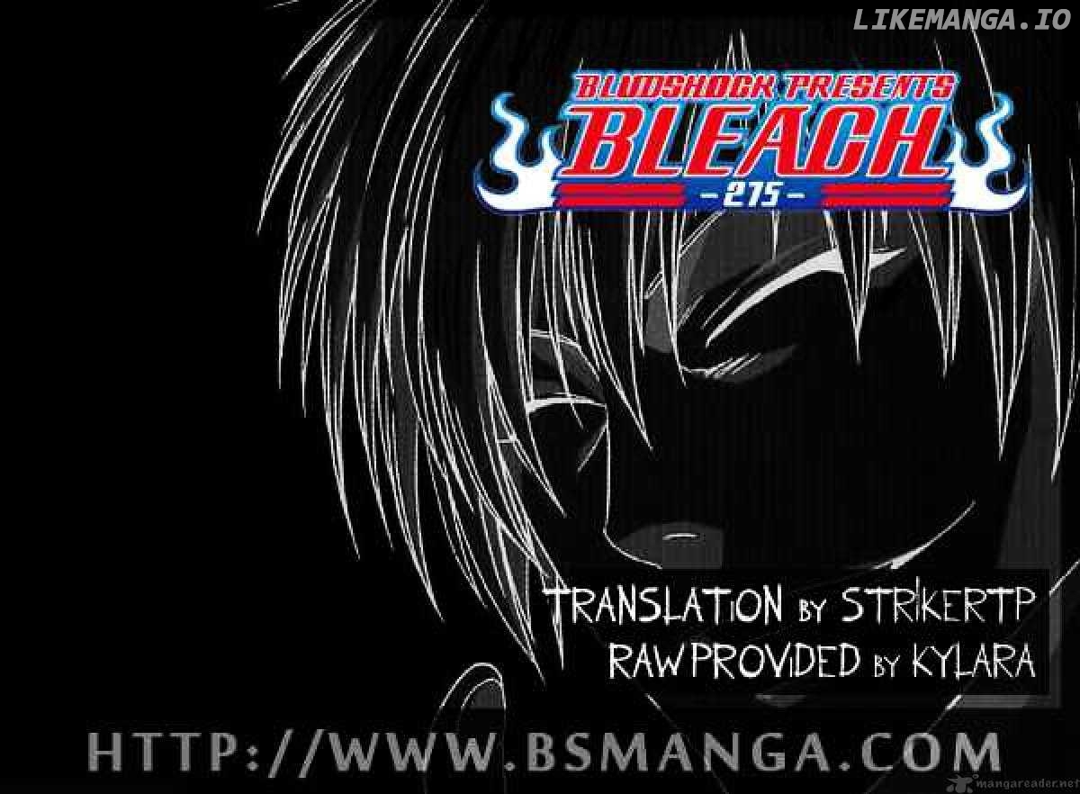 Bleach - Manga Chapter 275 - page 1