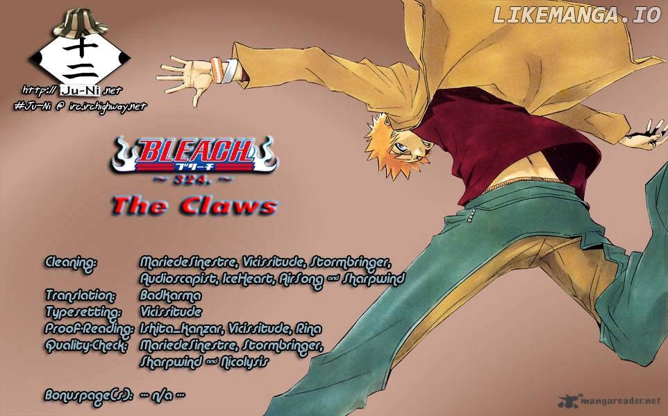 Bleach - Manga Chapter 324 - page 1