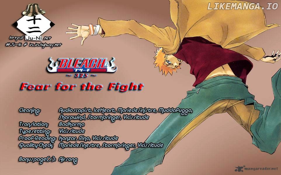 Bleach - Manga Chapter 325 - page 1