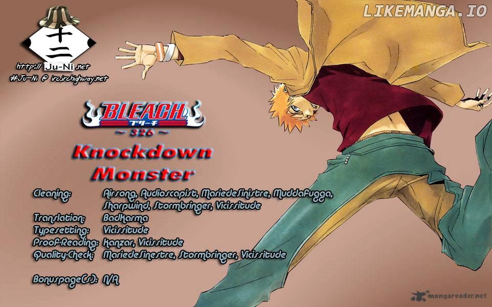 Bleach - Manga Chapter 326 - page 1