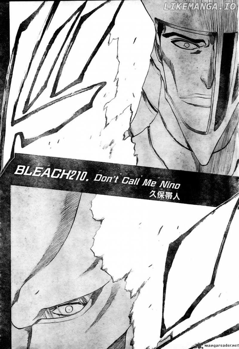 Bleach - Manga Chapter 210 - page 3