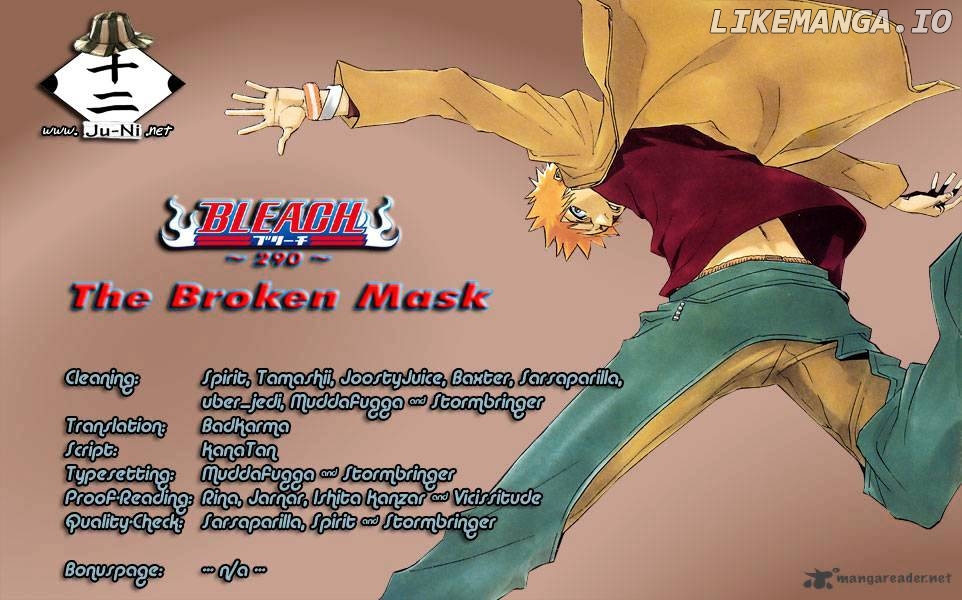 Bleach - Manga Chapter 290 - page 2