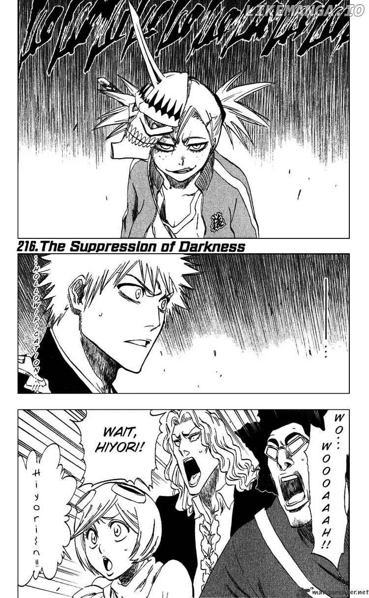 Bleach - Manga Chapter 216 - page 1