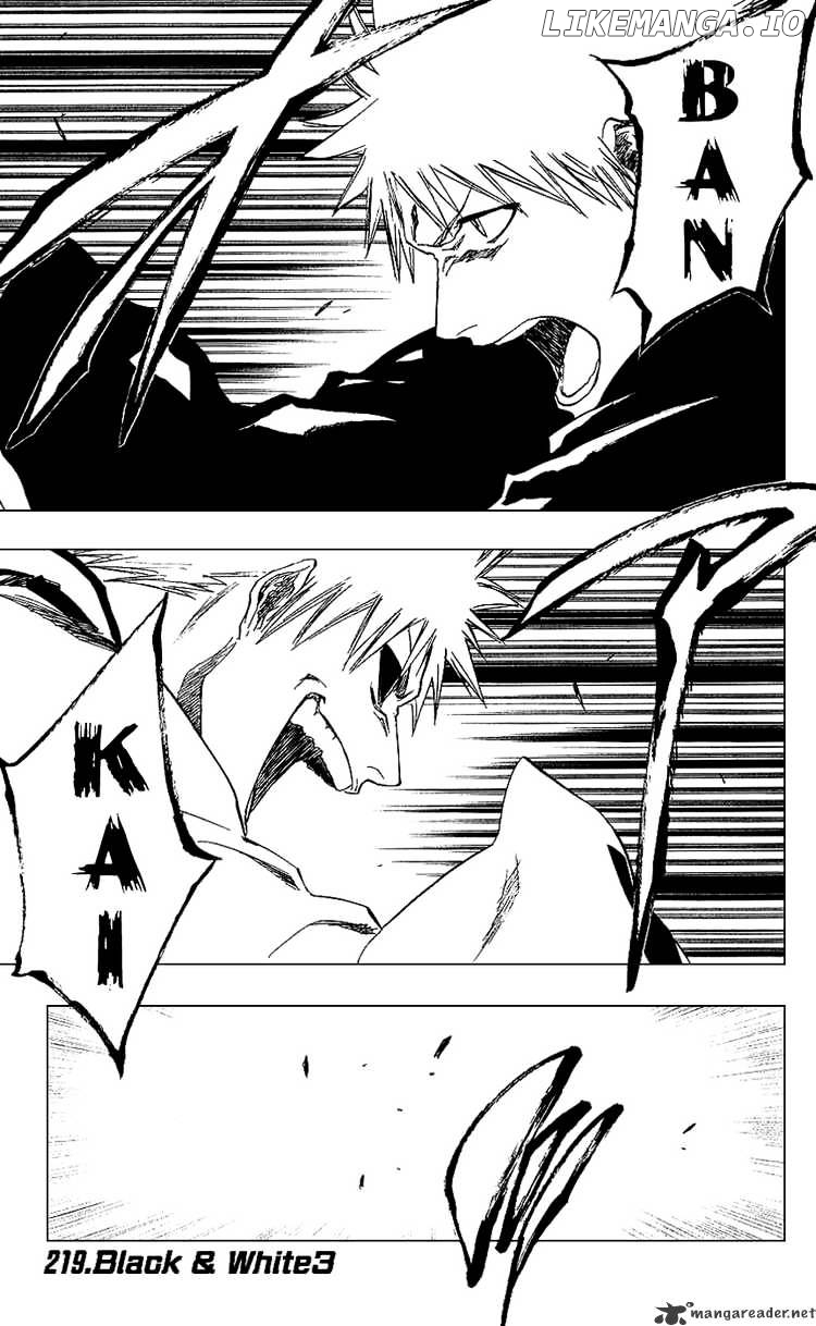 Bleach - Manga Chapter 219 - page 1