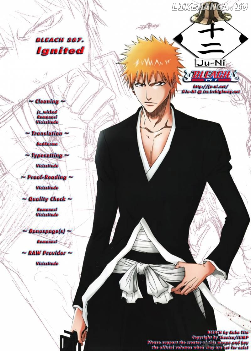 Bleach - Manga Chapter 387 - page 1
