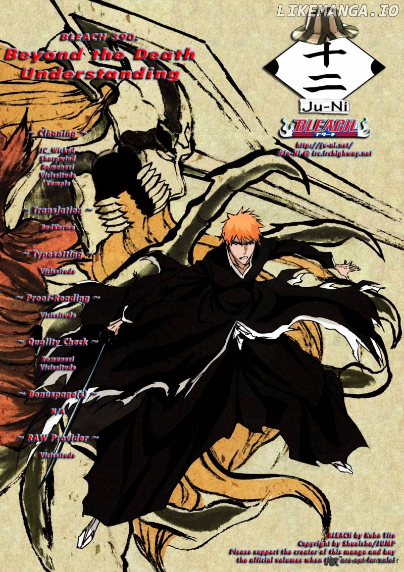Bleach - Manga Chapter 390 - page 1