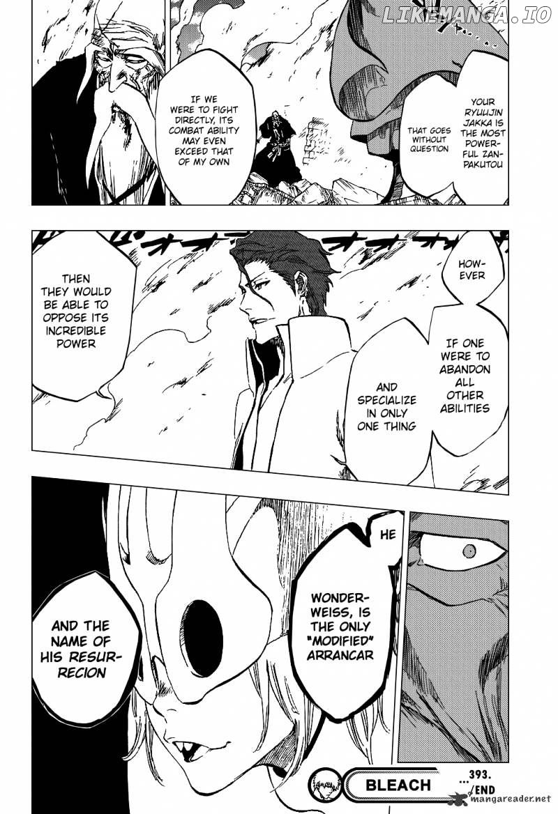 Bleach - Manga Chapter 393 - page 20