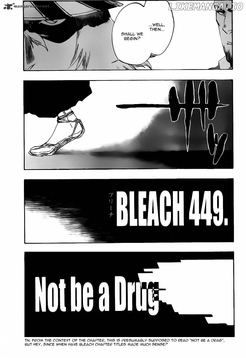 Bleach - Manga Chapter 449 - page 4