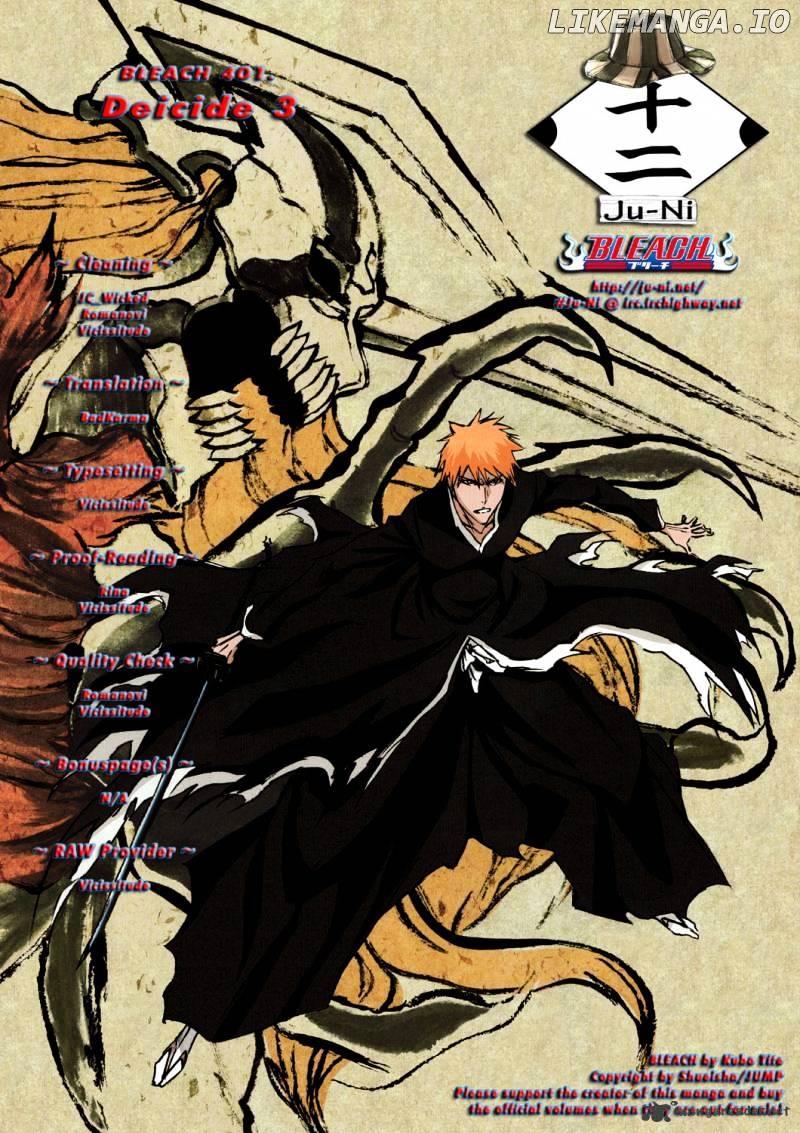 Bleach - Manga Chapter 401 - page 1