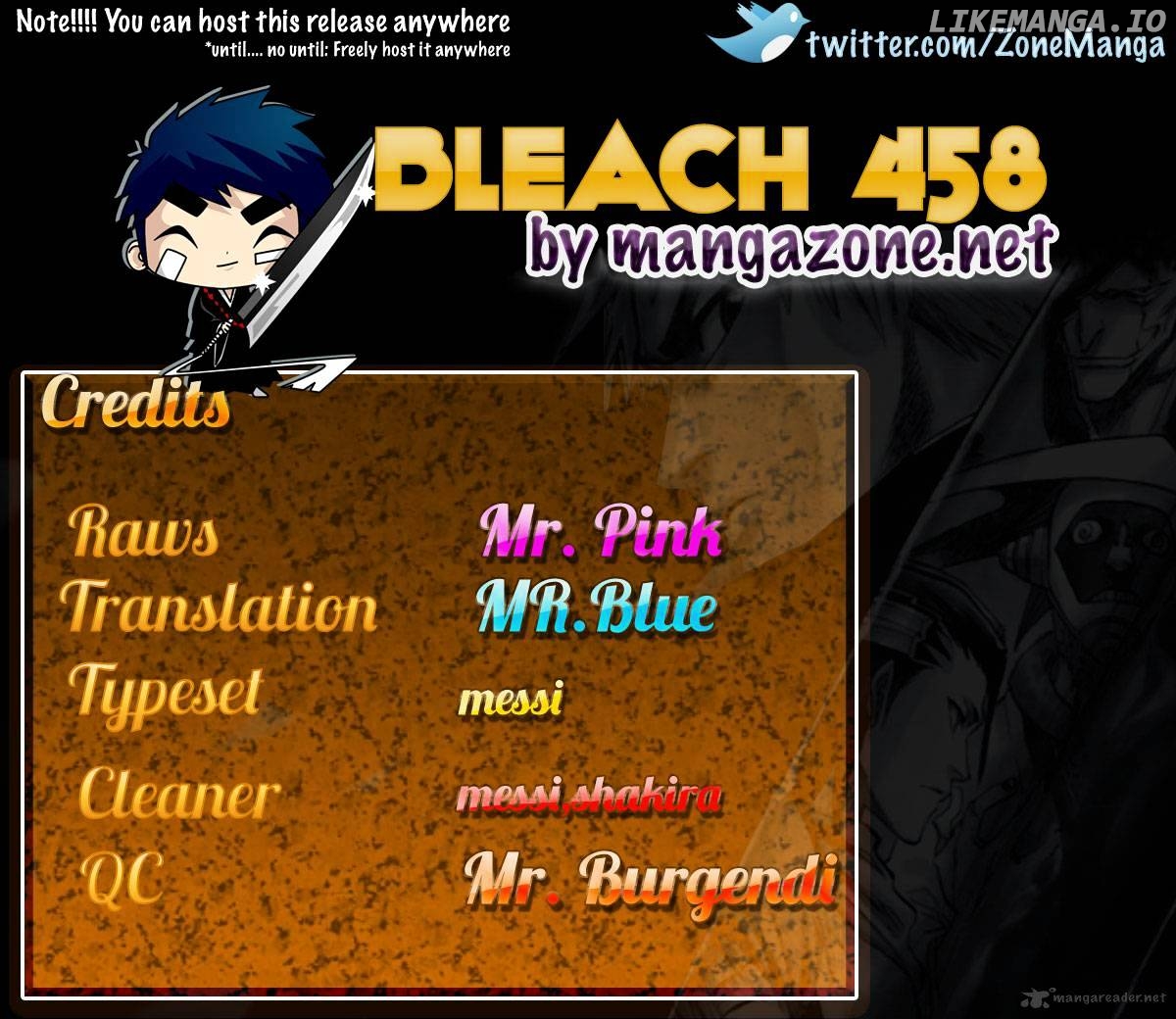 Bleach - Manga Chapter 458 - page 20